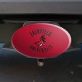 Fairfield University Stags Logo Oval Tow Trailer Hitch Cover Plug Insert