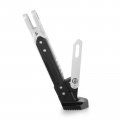 Adjustable Motorcycle Kickstand Universal Aluminum Tripod Holder Side Stand For Scooter Modified Foot With Non Slip Design And