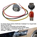 New Upgraded Turn Signal Bulb Socket Wire Harness Replacement For Toyota Prius C 2015 2016 2017 2018 2019