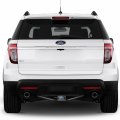 Ipick Image Made For Ford Explorer Black Carbon Fiber Texture Plate Billet Aluminum 2 Inch Tow Hitch Cover