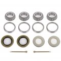 Ocpty Trailer Hub Wheel Bearing Kits For 1 44643 440s Tapered Spindle Grease Seal Bearing Kit 2000-2200 Lb Axles 1 000