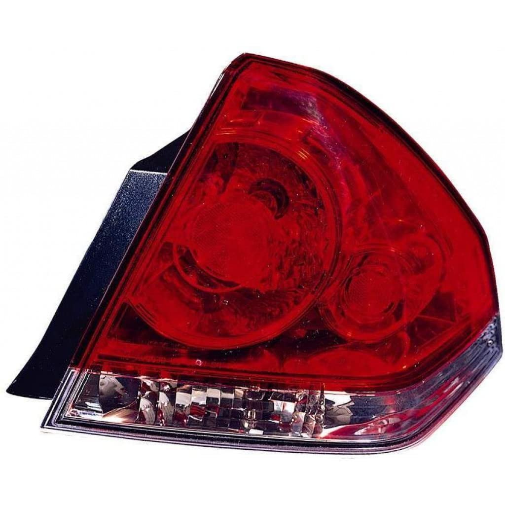 Tail Light Assembly For Chevy Impala 2006 2013 Passenger Side Fits Gm2801193 And 25971598 Halogen Waterproof Rear Right Lamp
