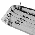 Fo1200346 Factory Style Front Bumper Grill Grille Assembly Compatible With Ford Crown Victoria Base Lx Police 1998-2011 Chrome