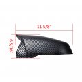 Astradepot 1 Pair Rear View Side Mirror Cover Caps Replacement For 2019 2020 2021 Toyota Supra J29 Db23 Db43 Db03 2-door Carbon