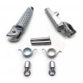 Xkh- Motorcycle Polish Front Rear Foot Peg Footrest Kit Compatible With Honda Cbr 1000rr 2004 2012 600rr 2003 2006 Cb 1000r