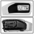 Vipmotoz Chrome Housing Oe-style Front Fog Light Driving Lamp Assembly W Bezel For 2015-2020 Gmc Yukon Xl Driver Passenger Side