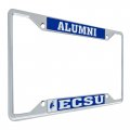 Elizabeth City State University Vikings License Plate Frame Officially Licensed Metal Car Tag Holder For Hbcu Alumni 6 25 X 12 