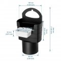 Blueshyhall French Fry Holder For Car Holds Fries Sauce And More Universal Drink Beverage Fast Food Phone Mount