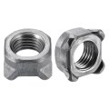 Weld Nuts M16-2 Square Unc Carbon Steel Machine Screw Gray 10pcs 