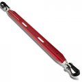 Red T-6061 Aluminum Rear Lower Strut Tie Bar Brace Rod Arm For 1988 To 1995 Honda Civic 1991 Crx And 1990 2001 Acura Integra 
