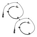 Abs Speed Sensors Front Driver And Passenger Side Pair Ford F-53 Motorhome Chassis 2011 Pin Type Female Connector Replacement 