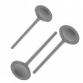 Caltric 3 Engine Intake Valves Compatible With Yamaha 5nl-12111-30-00 5nl-12112-30-00