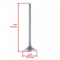 Caltric 3 Engine Intake Valves Compatible With Yamaha 5nl-12111-30-00 5nl-12112-30-00