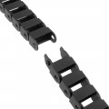 Uxcell Drag Chain Cable Carrier Closed Type With End Connectors 10x20mm 1 Meter Plastic For Electrical Cnc Router Machines