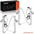 A-premium Power Window Regulator With Motor Compatible Chevrolet Hhr 2006-2011 Wagon Front Driver And Passenger Side