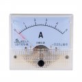 Analog Current Panel Meter Dc 0-5a 85c1 Ammeter 64x60x56mm For Circuit Testing Charging Battery Ampere Tester Gauge Pack Of 1 
