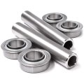 Stainless Steel Front Axle Upgrade And Wheel Rebuild Kits For Husqvarna 581199701 516001901 516001902 With Bushing To Bearing 