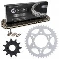 Niche Drive Sprocket Chain Combo For Polaris Xplorer 300 4x4 Front 11 Rear 40 Tooth 520nz Standard 70 Links