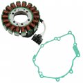 Caltric Stator Generator Magneto And Gasket For Yamaha 2c0-81410-00-00 2c0-81410-01-00 2c0-15451-01-00