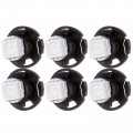6 Pack T4 7 Neo Wedge A C Light Instrument Panel Gauge Cluster Dashboard Led Bulb Blue 