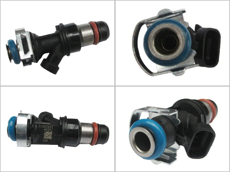 2 Holes Fuel Injector For000 2001 2002 2003 Chevrolet S10 Gmc Sonoma 2 2l Repl 25325012 Set Of 4
