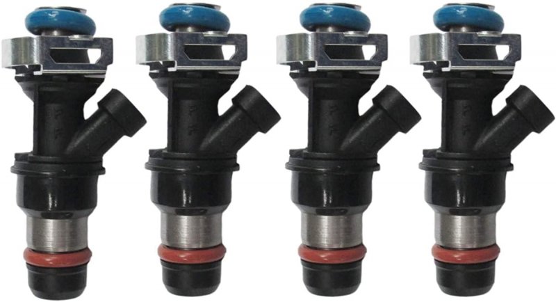 2 Holes Fuel Injector For000 2001 2002 2003 Chevrolet S10 Gmc Sonoma 2 2l Repl 25325012 Set Of 4