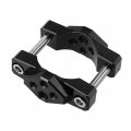 Motoforti 17 To 42mm Universal Handlebar Clamp Mount Adjustable Rearview Mirror Extender Offroad Spotlight Bracket For 