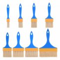 Paint Brush 8in1 Set 0 35 Thick Soft Nylon Bristle With Pp Handle Paintbrush For Wall Cabinets Fences 