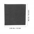 Packove Carbon Felt Welding Blankets High Tempe Fabric Fireproof Blanket Protection Mats For Welders Camp Barrier Glass Blowing