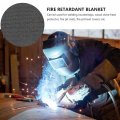 Packove Carbon Felt Welding Blankets High Tempe Fabric Fireproof Blanket Protection Mats For Welders Camp Barrier Glass Blowing