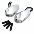 Httmt- Led Signal Chrome Mirror Block Off Base Plates For 2000-2008 R1 Yzf-r1 Yzfr1 P N Mt222-011a-nologo-cd
