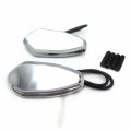 Httmt- Led Signal Chrome Mirror Block Off Base Plates For 2000-2008 R1 Yzf-r1 Yzfr1 P N Mt222-011a-nologo-cd