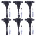 Applianpar Ignition Coil And Spark Plug For Infiniti Fx35 Fx50 G25 G37 M37 M56 Q50 Q60 Q70 Qx50 Qx70 3 7 V6