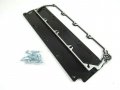 Gm Ls2 Ls3 Ls7 Lsx Aluminum Valley Plate W Gasket Black E42214bk 