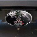 Batman Disturbed Joker Oval Tow Trailer Hitch Cover Plug Insert