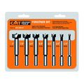 Cmt 537 000 07 7-piece Forstner Bit Set 1 4-3 8-1 2-5 8-3 4-7 Diameters 3 8-inch Shank 