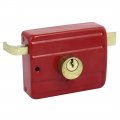 Uxcell Home Bedroom Door Safety Double Bolts Cylinder Deadbolt Rim Lock Set