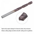Uxcell Carbide Twist Drill Bits 2 7mm Din K45 Tungsten Altisin Coated Jobber Straight Shank Drilling Cutter For Stainless Steel