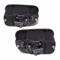 Uframe Clear Lens Fog Light Lamps Compatible With Jeep Grand Cherokee 1999-2003 Pair Bumper Replacement