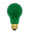 Creative Hobbies A19 Holiday Light Bulbs 4 Pack 2 Red Green Medium Base Incandescent Perfect For Festive Decorations