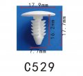 Autobahn88 Fender Bumper Shield X Mas-tree-type Clip Compatible With Gm Ford Chrysler Amc Oem 332364 389358 Pack Of 20