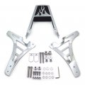 Flame Fire Style Backrest Sissy Bar With Leather Pad Chrome For H-d Sportster Xl883c Xl883r Xl1200r Xl1200c Xl1200s Xlh883