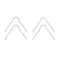 Rear Disc Brake Hardware Set For Genesis G90 2021 2022 Alx-pau-df-340-21023-cla2 Standard Style Black 