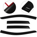 Side Window Deflectors For 2007 2014 Ford Edge And 2015 Lincoln Mkx Tape On Rain Guards Outside Mount Wind Visors 4 Piece Set