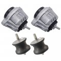 2 Pcs Engine Motor Kit Transmission Mount Left Right Replace 22116760330 22316799331 For 128i 325i 328 330i Z4 E93 E92 E91 E90 