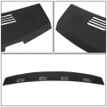 Defrost Vent Grille Cap Dashboard Cover Overlay Compatible With Dodge Ram Truck 1500 2500 3500 02-05
