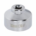 Hifrom Replace Oil Filter Wrench 32mm Socketi 3 8 Drive Low Profile Socket Tool 6 Point Fuel Replacement For Gm Ecotec Engines