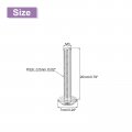 Uxcell M3x20mm Flat Round Head Phillips Screws 10pcs 304 Stainless Steel Drive Machine Full Thread Bright Finish Furniture