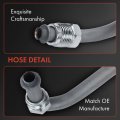 A-premium Power Steering Hose Pressure Line Assembly Compatible With Chevrolet Malibu Pontiac Grand Am Oldsmobile Alero Pump To