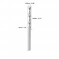 Uxcell 1 95mm Solid Carbide Drill Bits Straight Shank For Stainless Steel Alloy Hard Hardened To 50 Hrc 2 Pcs